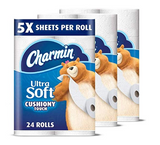 Charmin Ultra Soft Cushiony Touch Toilet Paper (24)