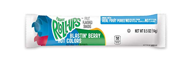 Fruit Roll Ups HOT COLORS 96/0.5OZ