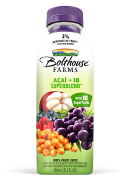 Bolthouse AÇAI + 10 SUPERBLEND ( 450 ML) 15.2 OZ Case/6