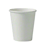 Solo® Single Poly White Paper Hot Cup - 8 oz. ITEM # SOL-378W