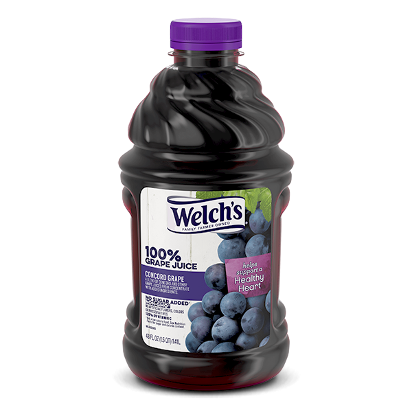 WELCH'S 100% Concord Grape Juice 48oz PET