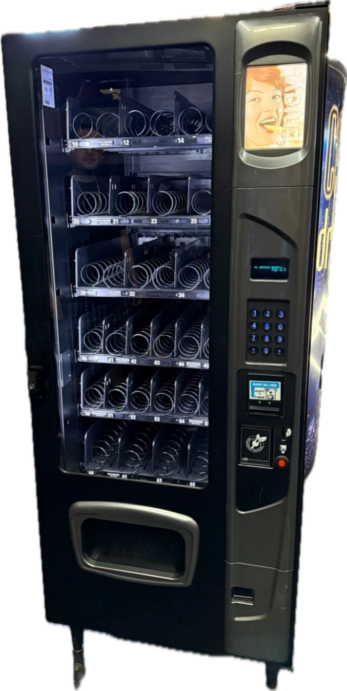 USI Wittern Mercato 3000 3573 Snack Vending Machine 3-Wide FREE Payment Systems
