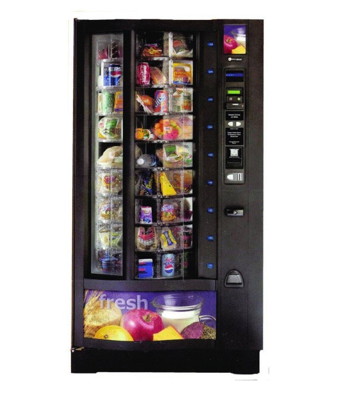Crane National 432 Cold Food Vending Machine + FREE pmt system
