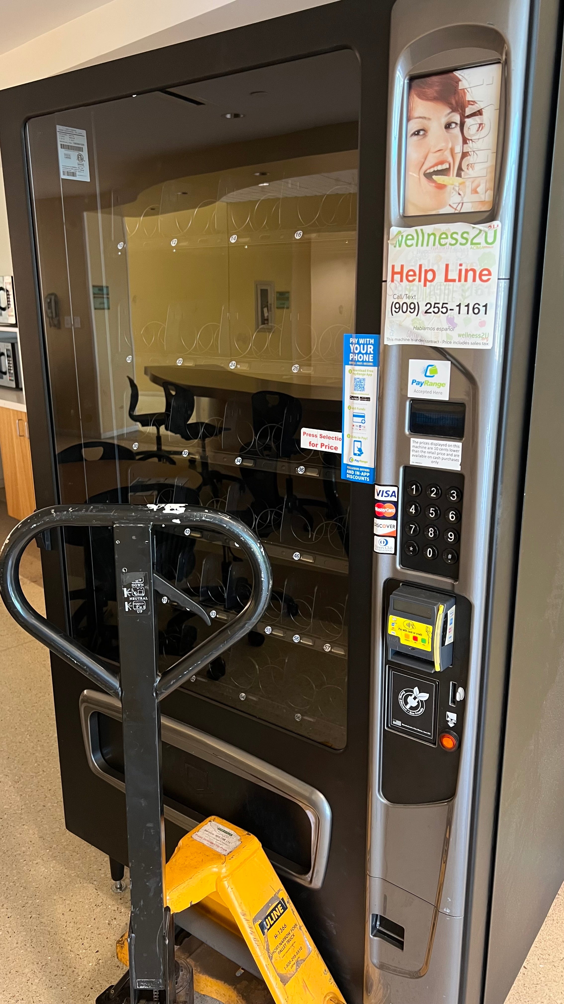 USI  Wittern Mercato 3575 Snack Vending Machine 5-Wide iVend