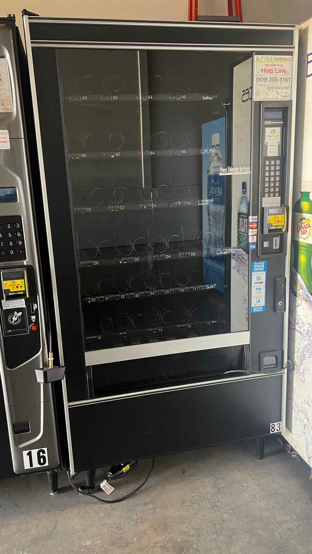 USI Snack 3159 Snack Vending Machine MDB Upgraded