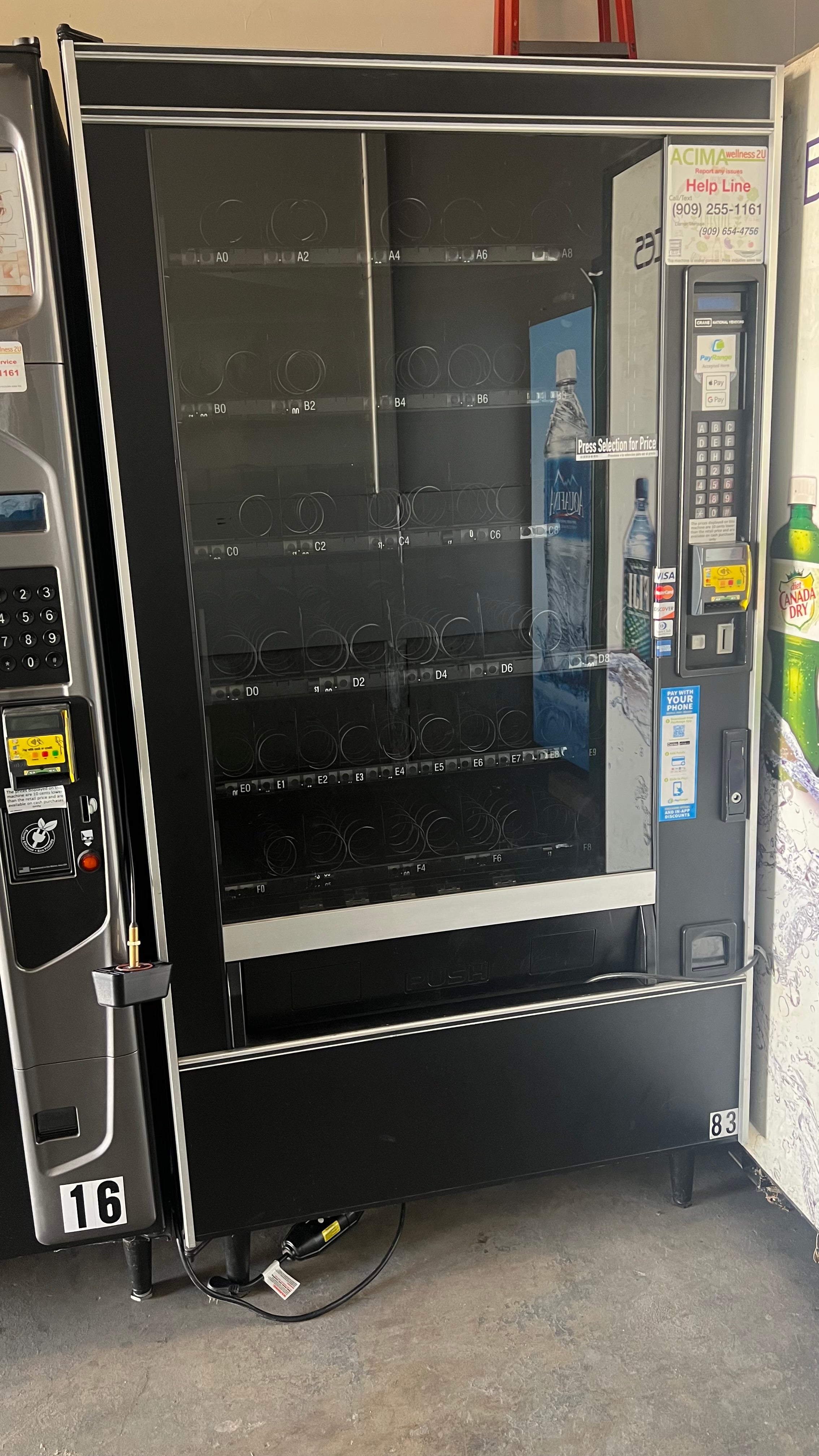 USI Snack 3159 Vending Machine MDB Upgraded