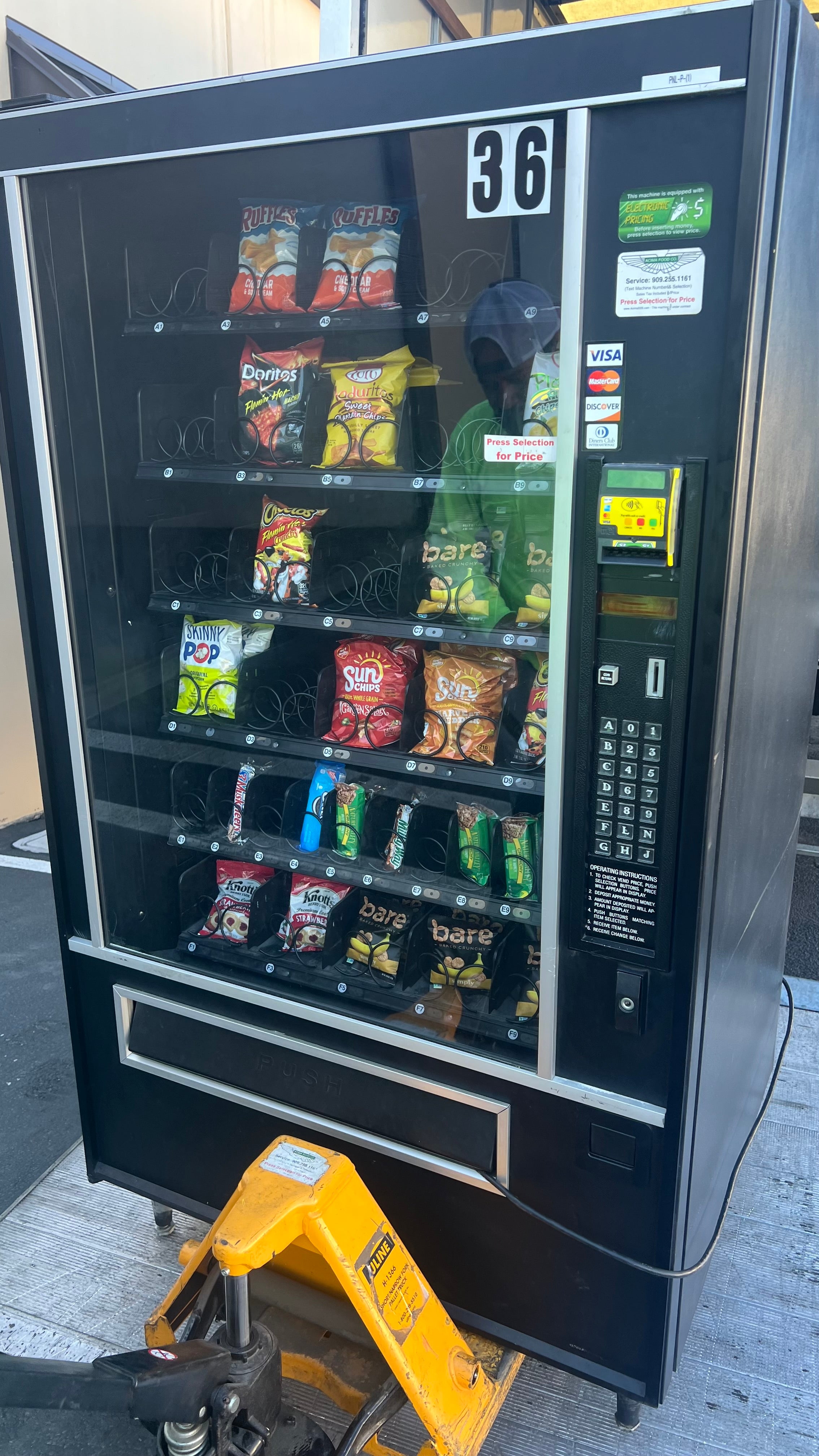 USI Snack 3159 Vending Machine MDB Upgraded