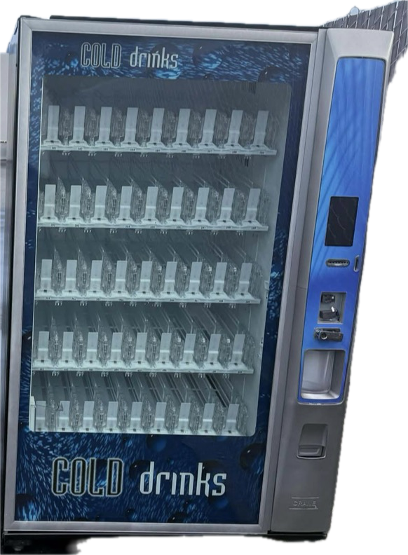 CRANE BevMax Media 5 Model 713 Beverage Vending Machine