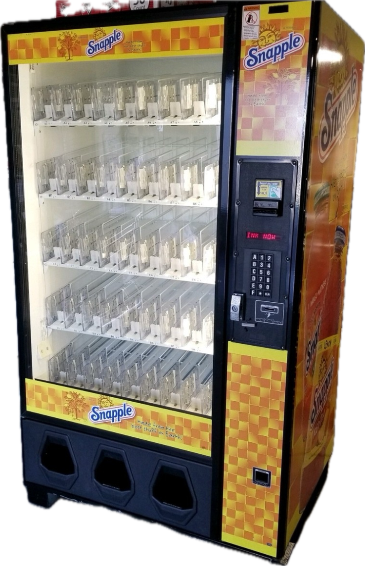 Dixie Narco DN5591 bottle Drop Glass Front Beverage Vending Machine