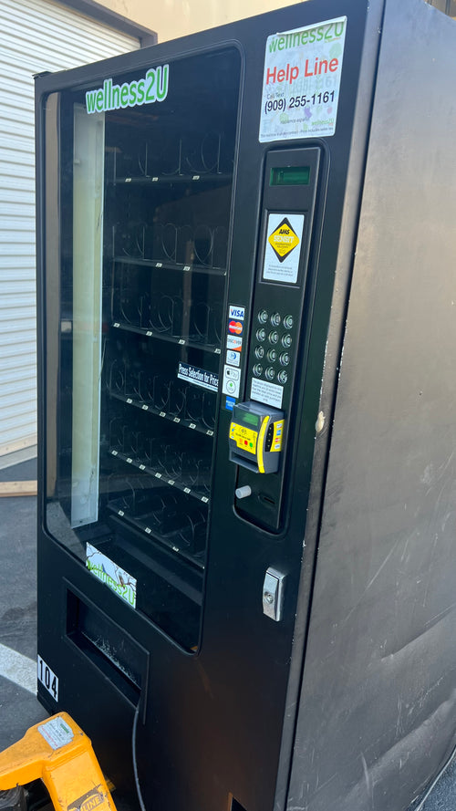 AMS Sensit 2 Combo Vending Machine Refrigerated Combo Snack/ Beverage