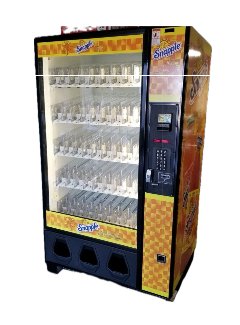 Dixie Narco DN5591 bottle Drop Glass Front Beverage Vending Machine