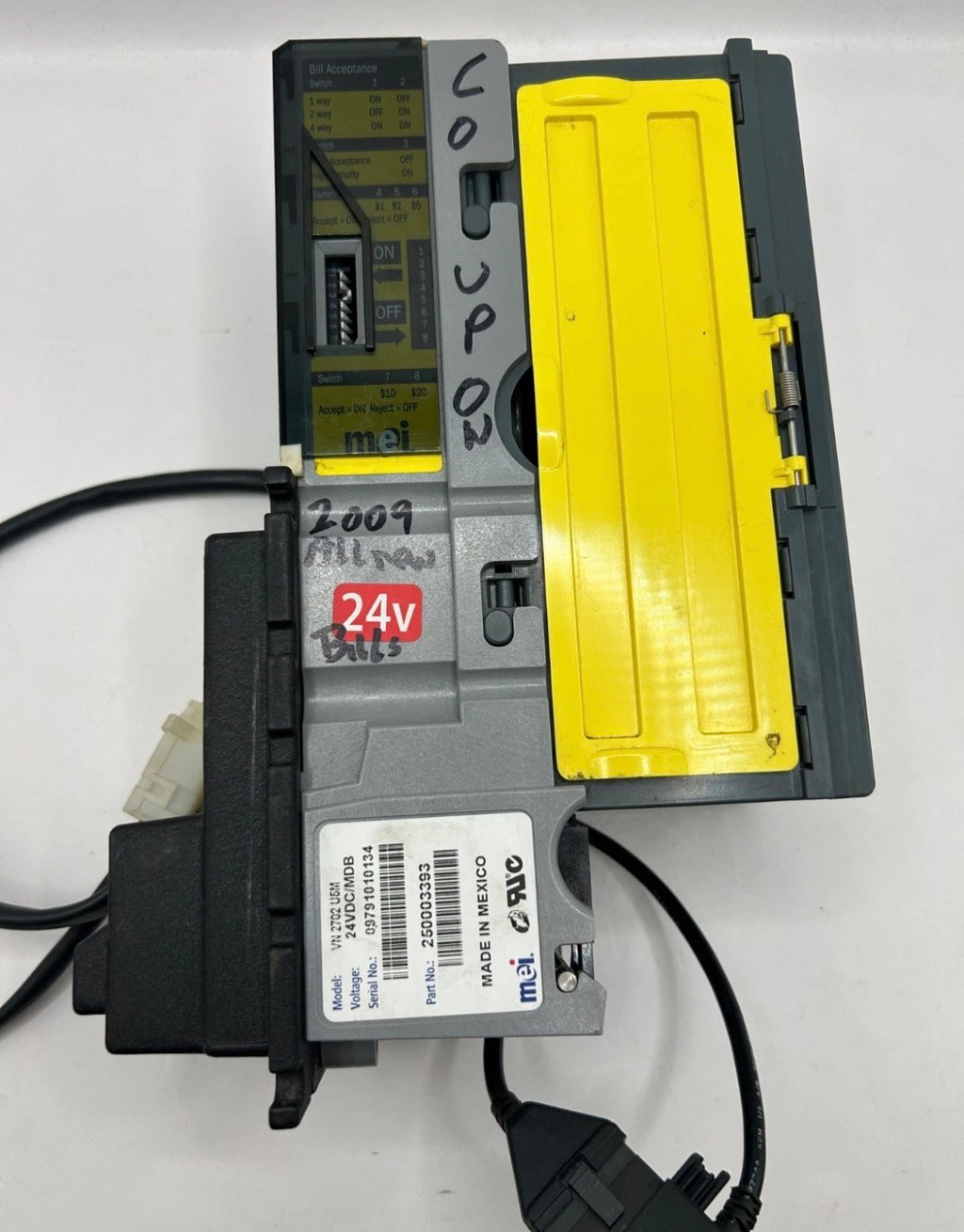 MEI  Bill validator $1 and $5