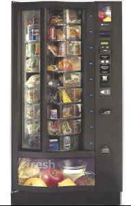 Crane 432 Shopper Cold Food Vending Machine