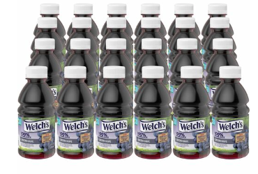 WELCH'S 100% Concord Grape Juice  24/10oz PET