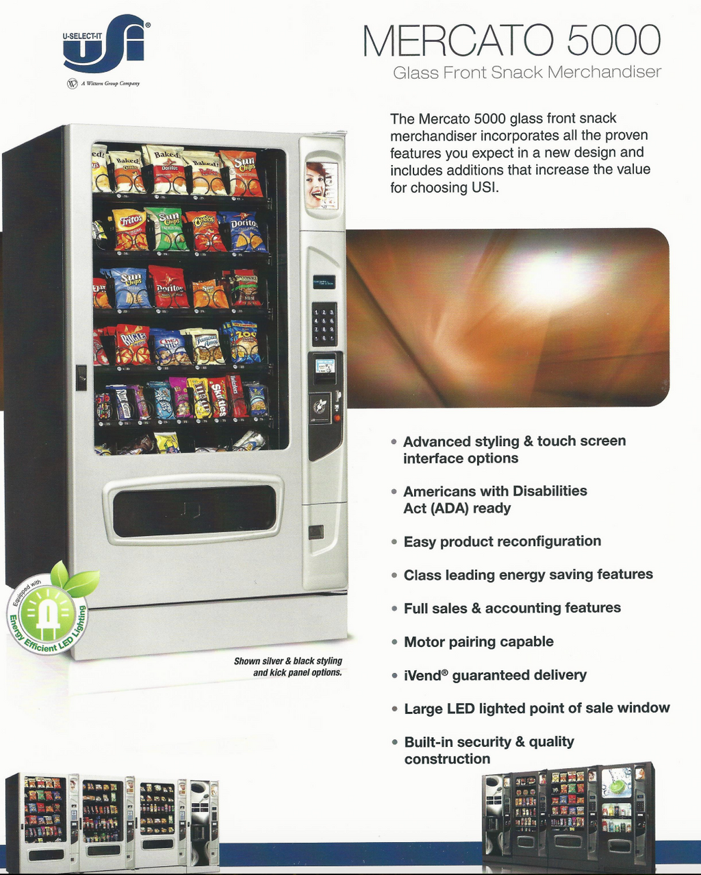 USI Mercato 5000 Snack Vending Machine
