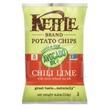 Kettle Brand Avocade Oil Chili Lime Chips - 15/4.2 oz