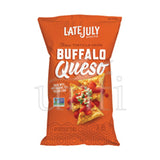 Late July buffalo Queso Tortilla Chips - 12/5.5 oz