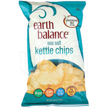 Earth Balance Sea Salt Kettle Chips - 12/5 oz