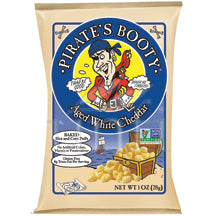 Pirate's Booty Aged White Cheddar (Non Gmo) - 24/1 oz