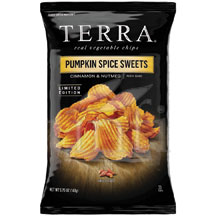 Terra Chips Exotic Vegetable Pumpkin Spice Sweets Chips