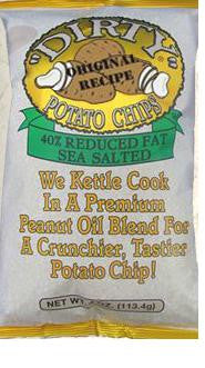 Dirty Chip Reduced Fat Sea Salt 30/1.5oz
