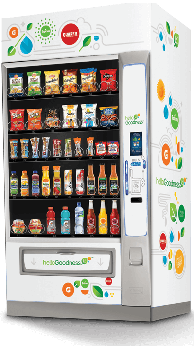 Hello Goodness Snack Vending Machine