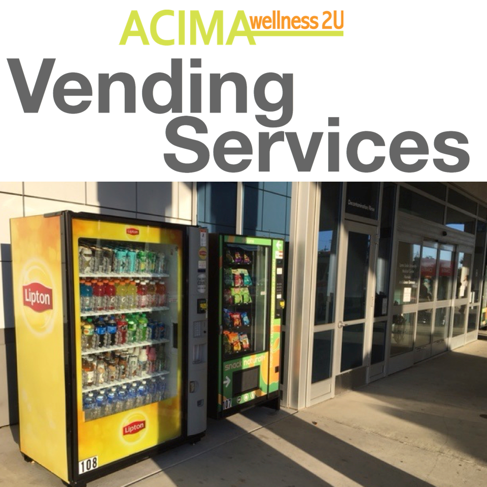 HOSPITAL GRADE Vending Services! (909)654-6161