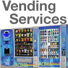 Vending Services - MACHINES PROVIDED - CALL (909) 255-1161