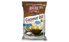Boulder Canyon Sea Salt Coconut Oil Chips - 24/1.25 oz