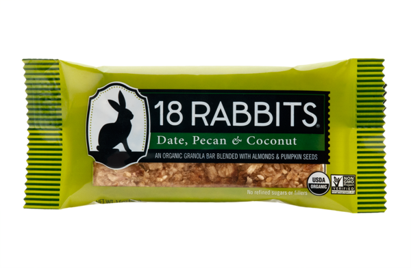 18 Rabbits Jr Bar Date, Pecan & Coconut Bar 12/1.6 oz