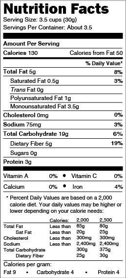 Good Health Natural Products Half Naked Popcorn  12/1oz