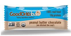 GoodOnYa Bar Peanut Butter Chocolate