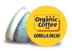 Organic Coffee K-Cup Gorilla Decaf