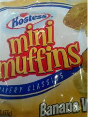 Hostess Muffins Mini Banana Nut 5ctFOA 2 OZ