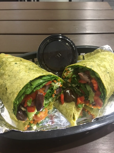 Gourmet Mediterranean Wrap