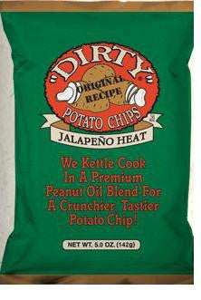 Dirty Chip Dirty CHIPS,JALAPENO HEAT 30/1.5oz
