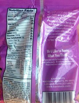 Kar's Fruit & Nut Variety, 18/3.5 oz
