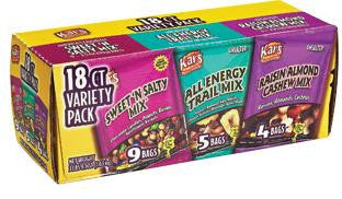 Kar's Fruit & Nut Variety, 18/3.5 oz