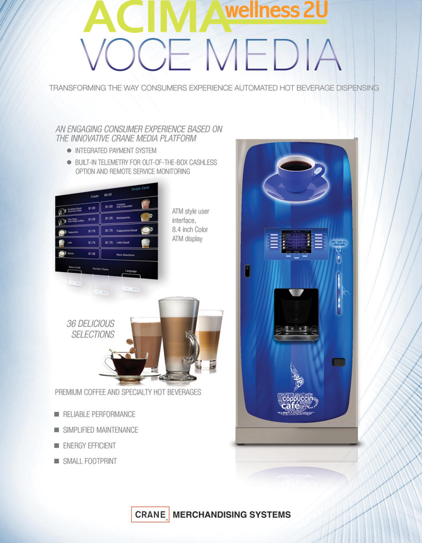 VOCE Coffee & Espresso Vending Machine