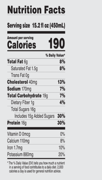 Bolthouse B STRONG CHOCOLATE   (450 ML) 15.2 OZ  6/case