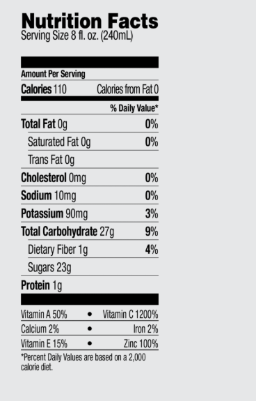 Bolthouse C-BOOST  ( 450 ML) 15.2 OZ  6/case