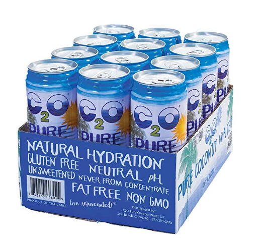 C2O Coconut Water  12/17.5OZ (520ml) ALL FLAVORS  4+ Cases -INCENTIVE
