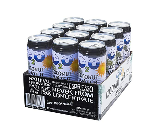 C2O Coconut Water  12/17.5OZ (520ml) ALL FLAVORS  4+ Cases -INCENTIVE