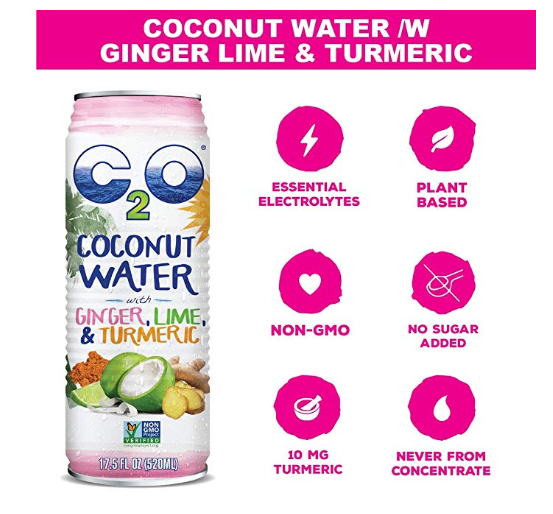 C2O Coconut Water  12/17.5OZ (520ml) ALL FLAVORS  4+ Cases -INCENTIVE