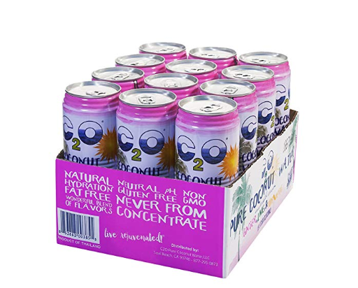 C2O Coconut Water  12/17.5OZ (520ml) ALL FLAVORS  4+ Cases -INCENTIVE