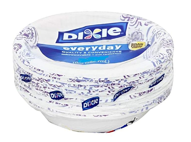 Dixie Everyday Disposable Paper Bowls, 10 oz, (42)