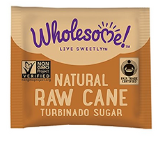 Wholesome Sweeteners Organic Turbinado Raw Cane Sugar Packets (500)