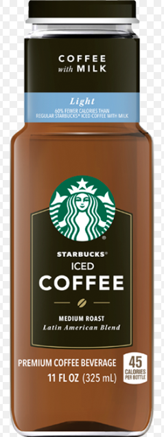 Starbucks Iced Coffee Medium Roast Light 11oz