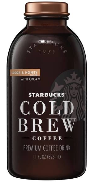 Starbucks Cold Brew Coffee Cocoa & Honey 11 oz