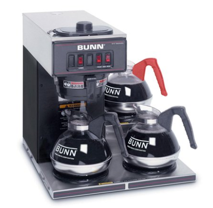 BUNN VP17-3 SS Pourover Commercial Coffee Brewer